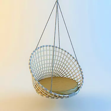 Relaxation Oasis: Hammock 3D model image 1 