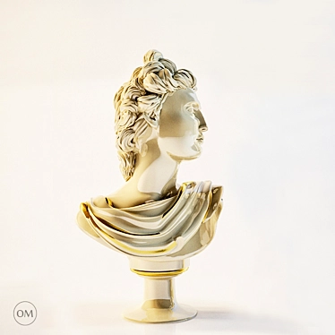 Vismara Design Miniature David Sculpture 3D model image 1 