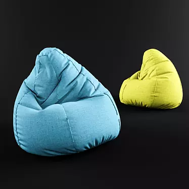 Comfort Max Bag Chair 3D model image 1 