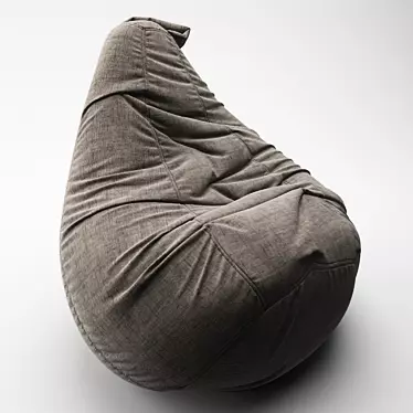 Cozy Bean Bag Chair 3D model image 1 