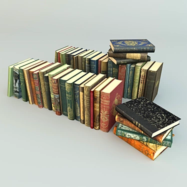 book - 3D models category