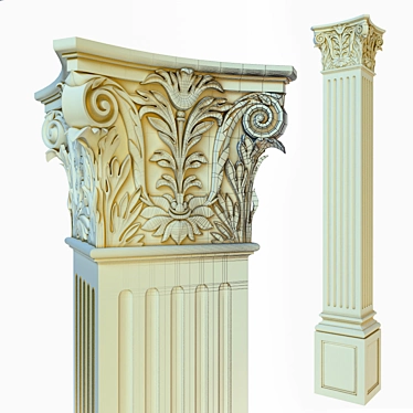 column - 3D models category