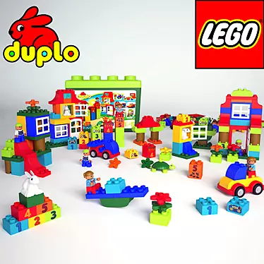 Lego Duplo: Deluxe Building Set 3D model image 1 