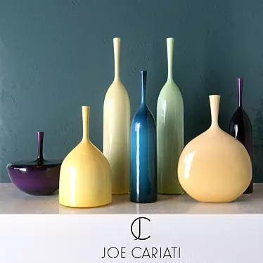 Heavenly Glass Vases by Joe Cariati 3D model image 1 
