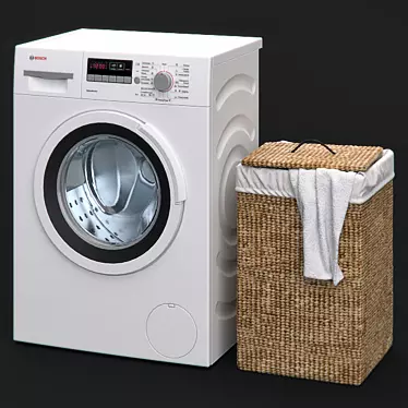 Bosch WLK 24264: Laundry Perfection 3D model image 1 