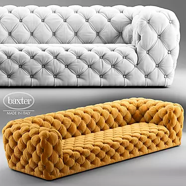 Baxter Chester Moon Sofa: Luxurious, Spacious, and Stylish 3D model image 1 