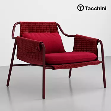 Stylish Tacchini Jacket 3D model image 1 