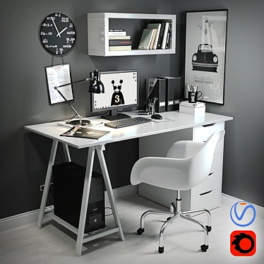 office furniture - 3D models category