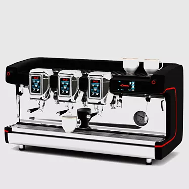 CaféStyle Coffee Machine 3D model image 1 