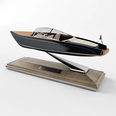 Seafarer's Delight - Delicate Boat Model 3D model image 1 