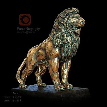 Regal King of Beasts 3D model image 1 