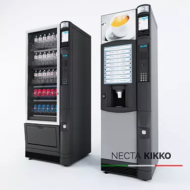 Necta Kikko: Coffee & Snack Vending 3D model image 1 