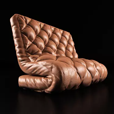 Cozy Comfort Soft Sofa 3D model image 1 