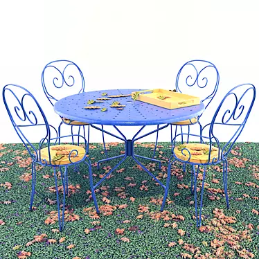 Lilli Garden Table: 120 cm Diameter 3D model image 1 