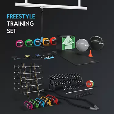 Pro Series Freestyle Kit 3D model image 1 