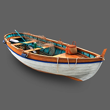 Ultimate Fishing Boat 3D model image 1 
