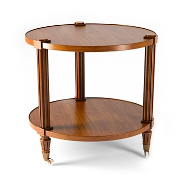Elegant Direttorio Small Table 3D model image 1 