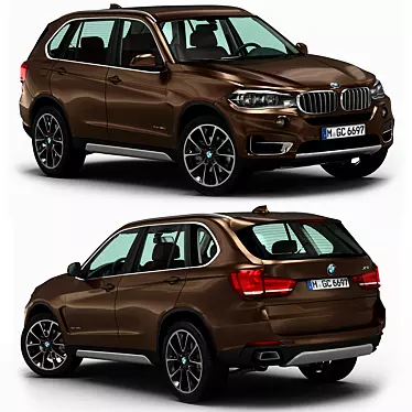 BMW X5 3D Model - High Quality & Detailed 3D model image 1 