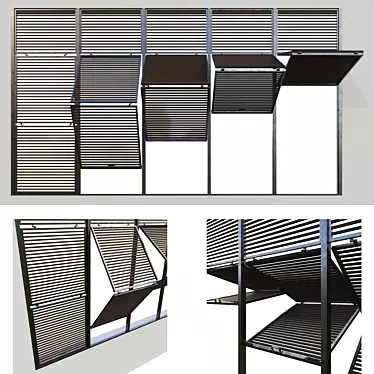  Stylish Shutters for Stunning Interiors 3D model image 1 