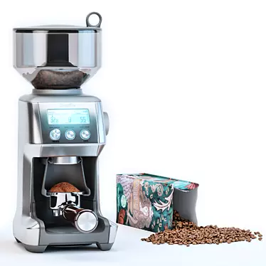 Breville Grinder & Starbucks Packaging: High-Quality Coffee Kit 3D model image 1 
