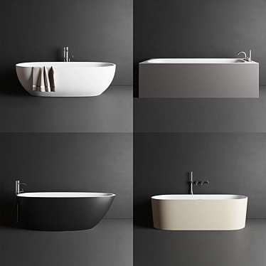 bathtub - 3D models category