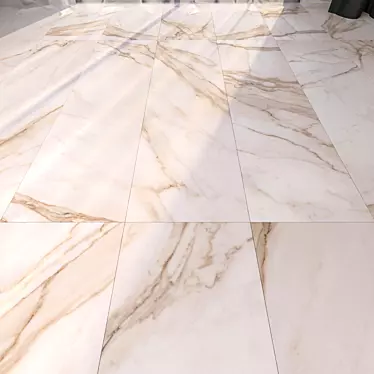 Elegant Marble Floortile Collection 3D model image 1 