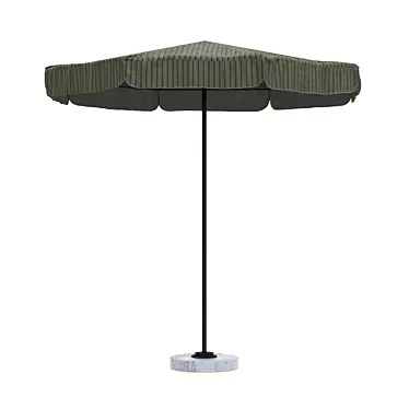 Stylish Canopy Umbrella 3D model image 1 