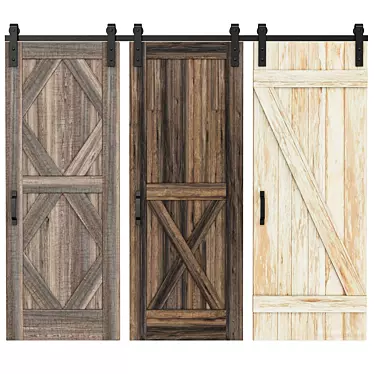Classic Interior Doors | 3DMax, Vray, Corona 3D model image 1 
