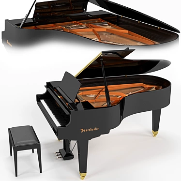 Bosendorfer Grand Piano 200: Masterful Artistry. 3D model image 1 