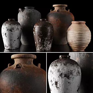 Modern Rh Vases Collection 3D model image 1 