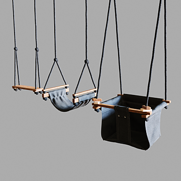 Solvej Swings: PBR Perfect 3D model image 1 