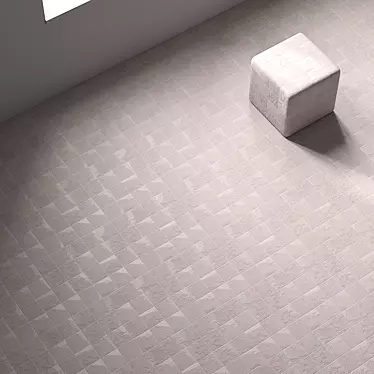 Seamless Mosaic Tiles 3D model image 1 