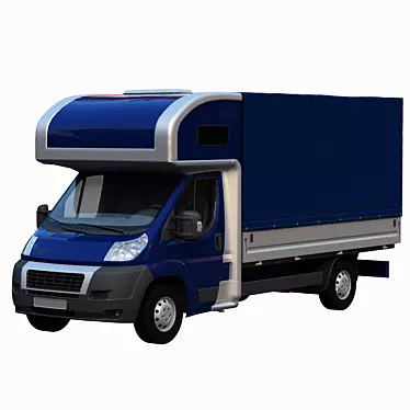 L4H1 Maxi Truck with Onboard Awning & Sleeping Bag 3D model image 1 
