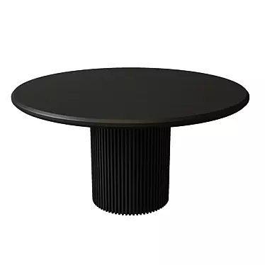  Sleek Office Meeting Table 3D model image 1 