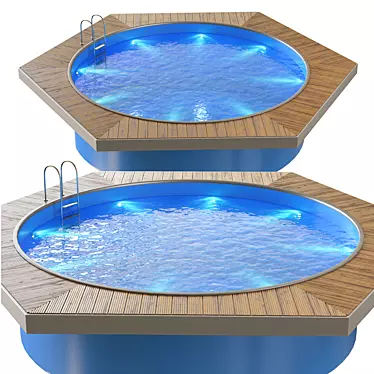 Corona Render Pool - 3Ds Max 2015 | OBJ | FBX 3D model image 1 