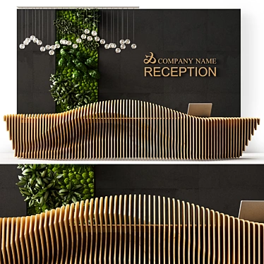 reception desk - 3D models category