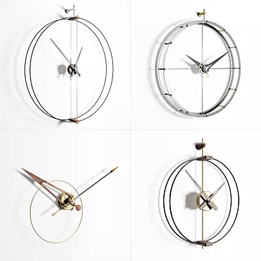Stylish Nomon Clocks Collection 3D model image 1 