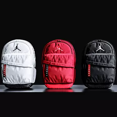 Air Jordan Patrol Backpack: Elite Style 3D model image 1 