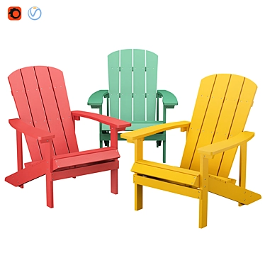 garden chair - 3D models category