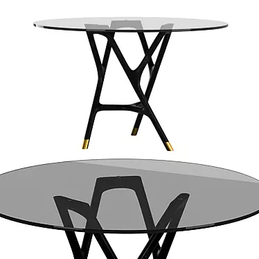 Joyce Round Table: Italian Design Elegance 3D model image 1 