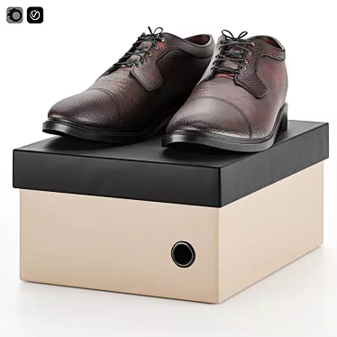 Title: Sleek Convertible Shoes 3D model image 1 