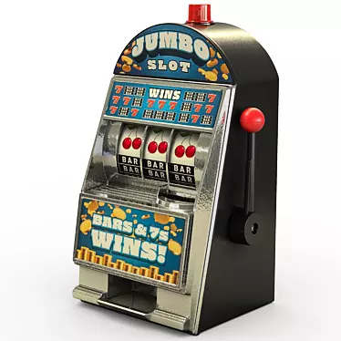 Arcade Joy: Animated Gaming Machine 3D model image 1 