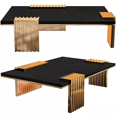 Luxurious Vertigo Center Table 3D model image 1 