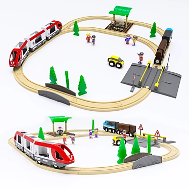 BRIO Toy Set: Endless Fun. 3D model image 1 