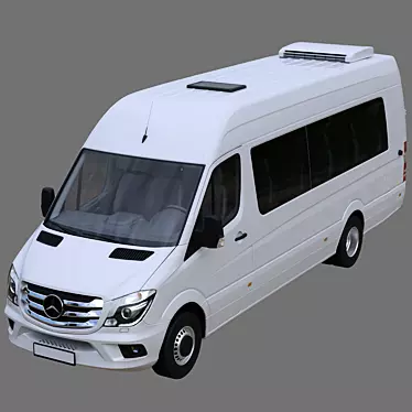 2015 Mercedes-Benz Sprinter Bus: 19+1 Seating 3D model image 1 