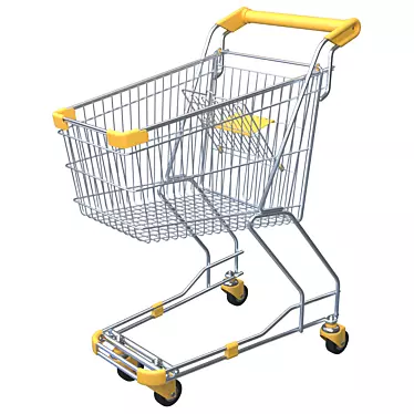 Title: Versatile Product Cart 3D model image 1 