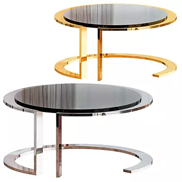 Modern Zen Center Table 3D model image 1 