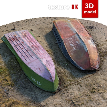 Title: High-detail 334 Boat Model 3D model image 1 