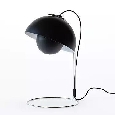 FLOWERPOT VP4: Modern Table Lamp 3D model image 1 