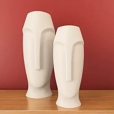 Elegant Vase, High Resolution 3D model image 1 